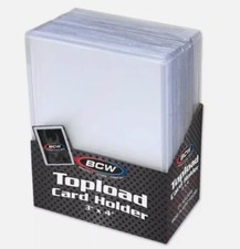 BCW Top Loaders Toploader 59 79 108 138 168 197 pt - Sleeves Team Bags YOU PICK picture