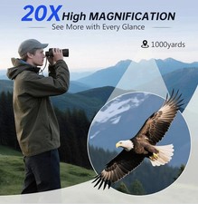 ERUIDI 20X52 BINOCULARS FOR ADULTS HIGH POWERED - ERUIDI BIRD WATCHING LONG - picture