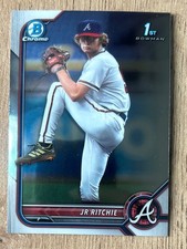 2022 1st Bowman Draft Chrome JR Ritchie #BDC-126 (RC) Atlanta Braves picture