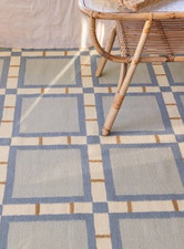 Antique Scandinavian Swedish Kilim Wool Handmade Rug Boho Flat weave Area Rugs picture