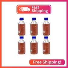 Karter Scientific 1000ml Glass Round Media Storage Bottles with GL45 Screw Cap, picture