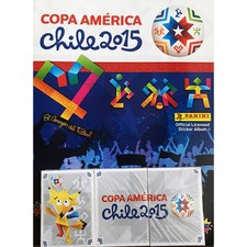 Panini Copa America 2015 Chile Complete Sticker Album + Empty Album picture