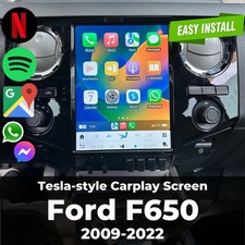 12.1'' For Ford F250 F350 2009-2012 Tesla Screen Stereo Upgrade Car Radio GPS picture
