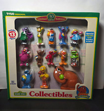 Vintage 1997 Tyco Sesame Street Collectibles 13 Figure Set Limited Edition NIB picture