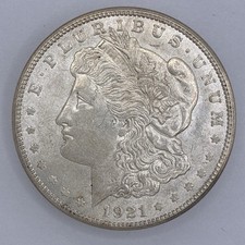 1921‑S Morgan $1 • UNC • Luster • San Francisco Issue picture