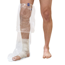 AquaGuard Shower Protection BOOT w/Water-Seal Band 3 Boots per Pack picture