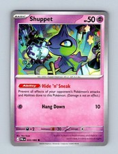 Shuppet 033/084 Common Pitch Black Pokemon Near Mint picture