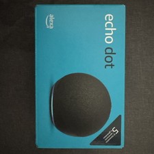 Amazon Echo Dot (5th Gen) Smart Speaker — Charcoal Brand New · Factory Sealed picture