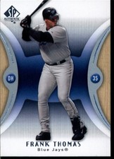 2007 SP AUTHENTIC #100 FRANK THOMAS TORONTO BLUE JAYS BASEBALL picture