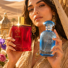 2PCS Luxury EDP, Woody Floral & Marine Vanilla, Plum Iris Coconut, Long Lasting picture