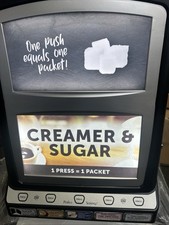 Dual Led 5 Push Button Powder Creamer and Sugar Dispensers for Coffee Or Tea picture