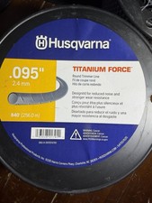 Husqvarna Titanium Force 0.095 in x 840 ft Trimmer Line No Cutter. 1 Per Order picture