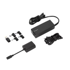 *NEW* Targus Universal USB-C Charger 100W A.C Adapter APM108TT  Black w/ Tips picture