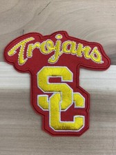 USC TROJANS UNIVERSITY OF SOUTHERN CLIFORNIA FOOTBALL IRON ON PATCH picture
