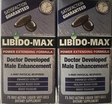 Applied Nutrition Libido-Max Fast-Acting Liquid Softgels 75 sgels (Pack of 2) picture