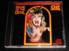 Ozzy Osbourne: Speak Of The Devil CD 1982 CBS, Jet Records USA ZK 38350 Original picture