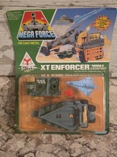 Mega Force -  Triax XT Enforcer Mobile Catapult - Kenner 1989 *Damaged Pkg* NIP picture