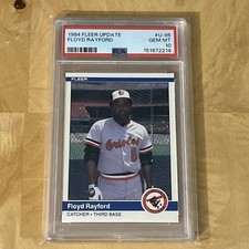 1984 FLEER UPDATE #U-95 FLOYD RAYFORD ORIOLES PSA 10 picture