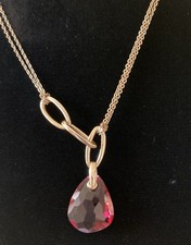 SWAROVSKI MINI PARALLELE NECKLACE-Signed picture
