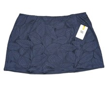 Tail Anja Faux Wrap Skort Size XL Navy Floral UPF 50 Golf Tennis Athletic NWT picture