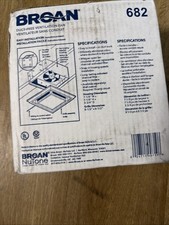 Broan 682 Bathroom Ventilation Fan with Charcoal Filter and White Plastic-Grille picture