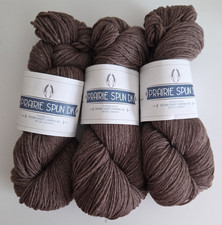 Brown Sheep Prairie Spun DK Yarn 100% Wool DK145 Reclaimed Wood picture