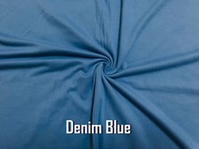 Solid Colors Double Brushed Poly/Spandex Jersey Knit Fabric by the Yard picture