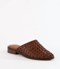 Seychelles Women's Meet Me Half Way Woven Leather Mules Tan picture