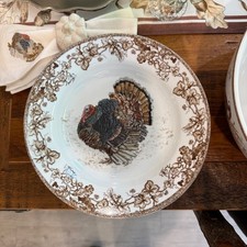 Discontinued WILLIAMS SONOMA PLYMOUTH TURKEY SOUP - PASTA BOWLS   9