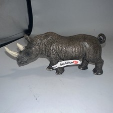 Schleich Black  Rhino Wildlife Animal Figure picture