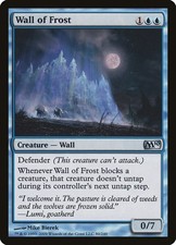 Wall of Frost [Magic 2010] Magic MTG picture