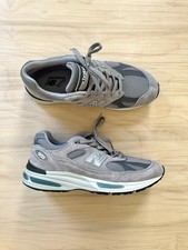 New Balance Made in UK 991v2 - US Men's 9 - Dove w/ alloy and silver - Brand New picture