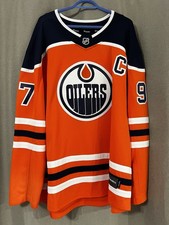 Connor McDavid Edmonton Oilers NHL Fanatics Breakaway Home Jersey 2XL picture