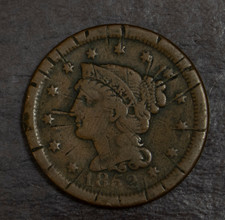 1852 Large Cent.............Lot 6989 picture