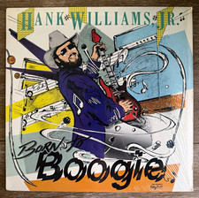 Hank Williams, Jr. / Born to Boogie. 1987 Country Vinyl LP W1-25593 picture