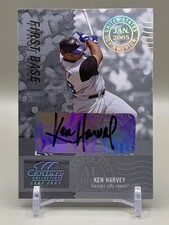 2005 Leaf Century Ken Harvey Signature Auto Silver /250 - Kansas City Royals picture