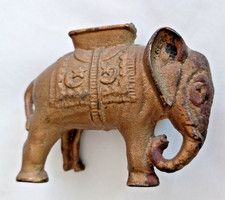 Vintage/Antique Cast Iron Elephant Still Bank picture
