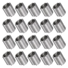 20Pcs 7/16-14 UNC 2D 22.2mm Threaded Inserts DIY Stainless Steel picture