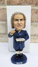 RARE Johann Sebastian Bach AGP Bobblehead Classical Music Composer #'d To 1000 picture