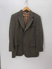 Southwick Vintage Mens 42 Herringbone Tweed Blazer Wool Sport Coat Preppy USA picture