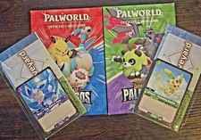 Palworld TCG Red/Blue & Green/Purple Starter Decks (2x Decks) (NO PACK OR HOLO) picture