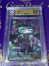 2026 League of Legends Vex Gloomist #232 Foil Signature Graded Beckett 9.5 picture
