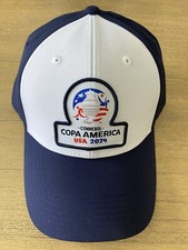 LEGENDS CONMEBOL COPA AMERICA USA 2024 FUTBOL SOCCER ADJUSTABLE HAT CAP ⚽️ picture