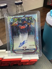 2026 Bowman Chrome ELIAN ROSARIO 1st SPECKLE REFRACTOR /299 Rangers Power picture