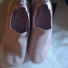 SKECHERS GOwalk Women’s Slip-On Knit Sneakers Pink/White Goga Mat Walking picture