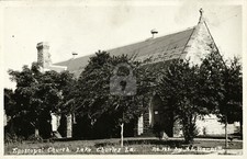 Episcopal Church, Lake Charles, LA Louisiana 1914 RPPC Photo Postcard COPY picture