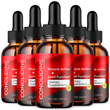 Conolidine Drops - Support for Blood Health and Muscle Comfort (5 Pack) picture