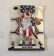 Panini Mosaic 2021-22 National Pride #260 Jalen Green Rookie Houston Rockets picture
