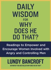 Daily Wisdom for Why Does He Do That?: Encouragement for Women Invol - VERY GOOD picture