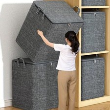 210L Clothes Storage Bag Large Capacity Organizer for Comforters Blanket Bedding picture
